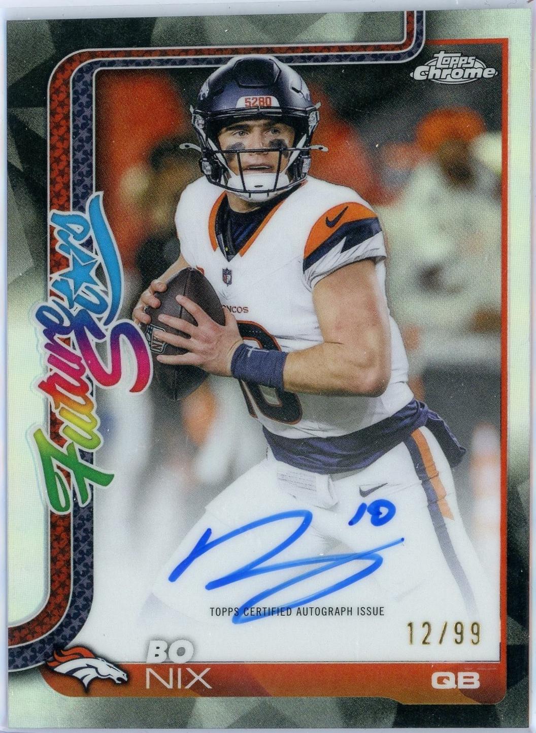 Bo Nix [Refractor] #FSA-BN