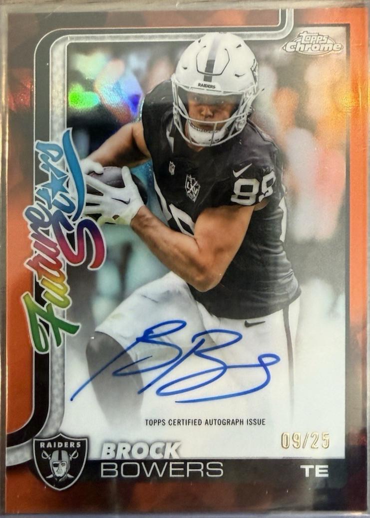 Brock Bowers [Orange Refractor] #FSA-BB