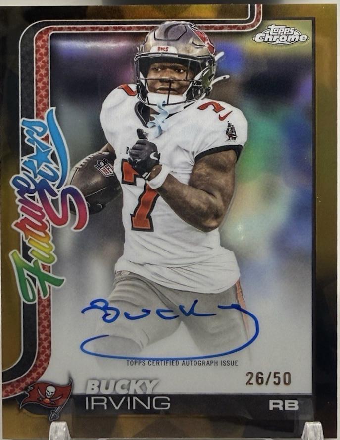 Bucky Irving [Gold Refractor] #FSA-BI