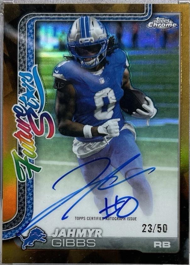 Jahmyr Gibbs [Gold Refractor] #FSA-JG