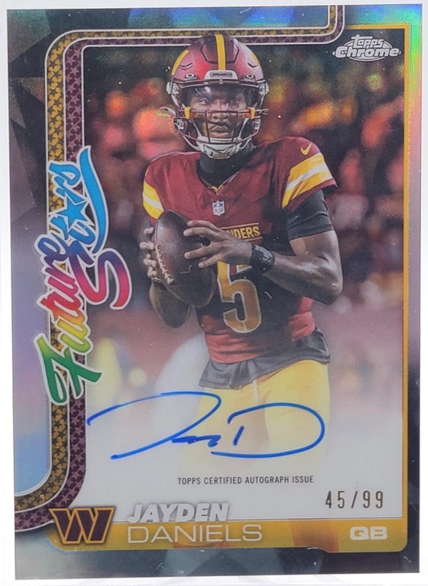 Jayden Daniels [Refractor] #FSA-JD