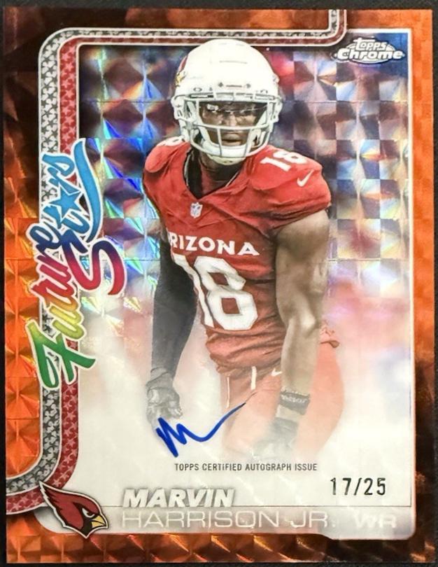 Marvin Harrison Jr. [Orange Refractor] #FSA-MH