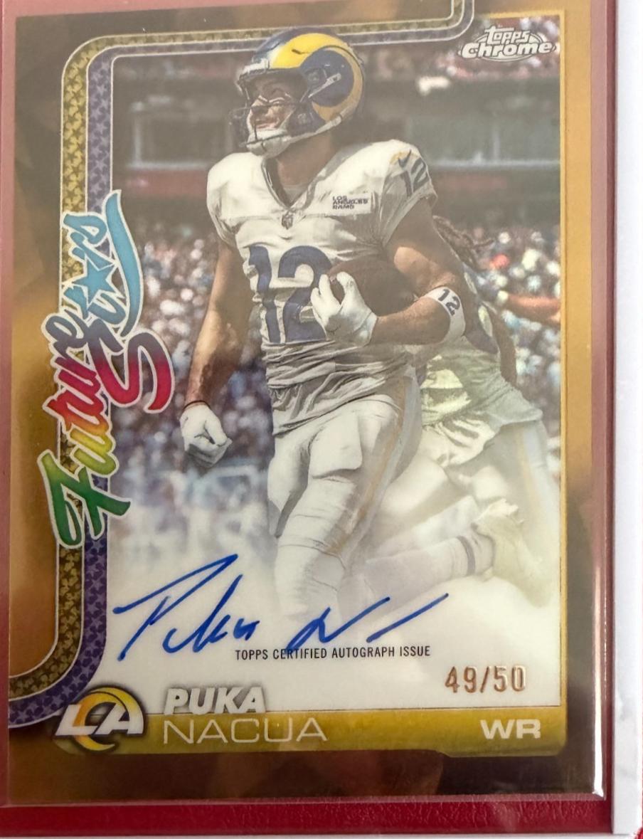 Puka Nacua [Gold Refractor] #FSA-PN