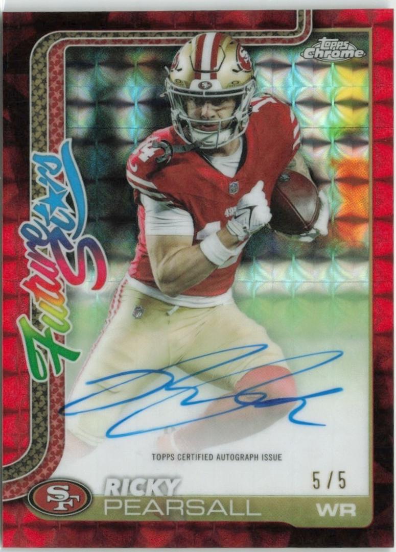 Ricky Pearsall [Red Geometric Refractor] #FSA-RP