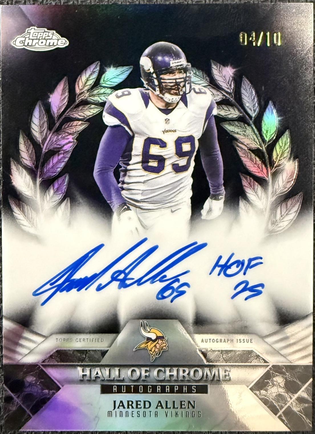 Jared Allen [Black] #HOCA-JA