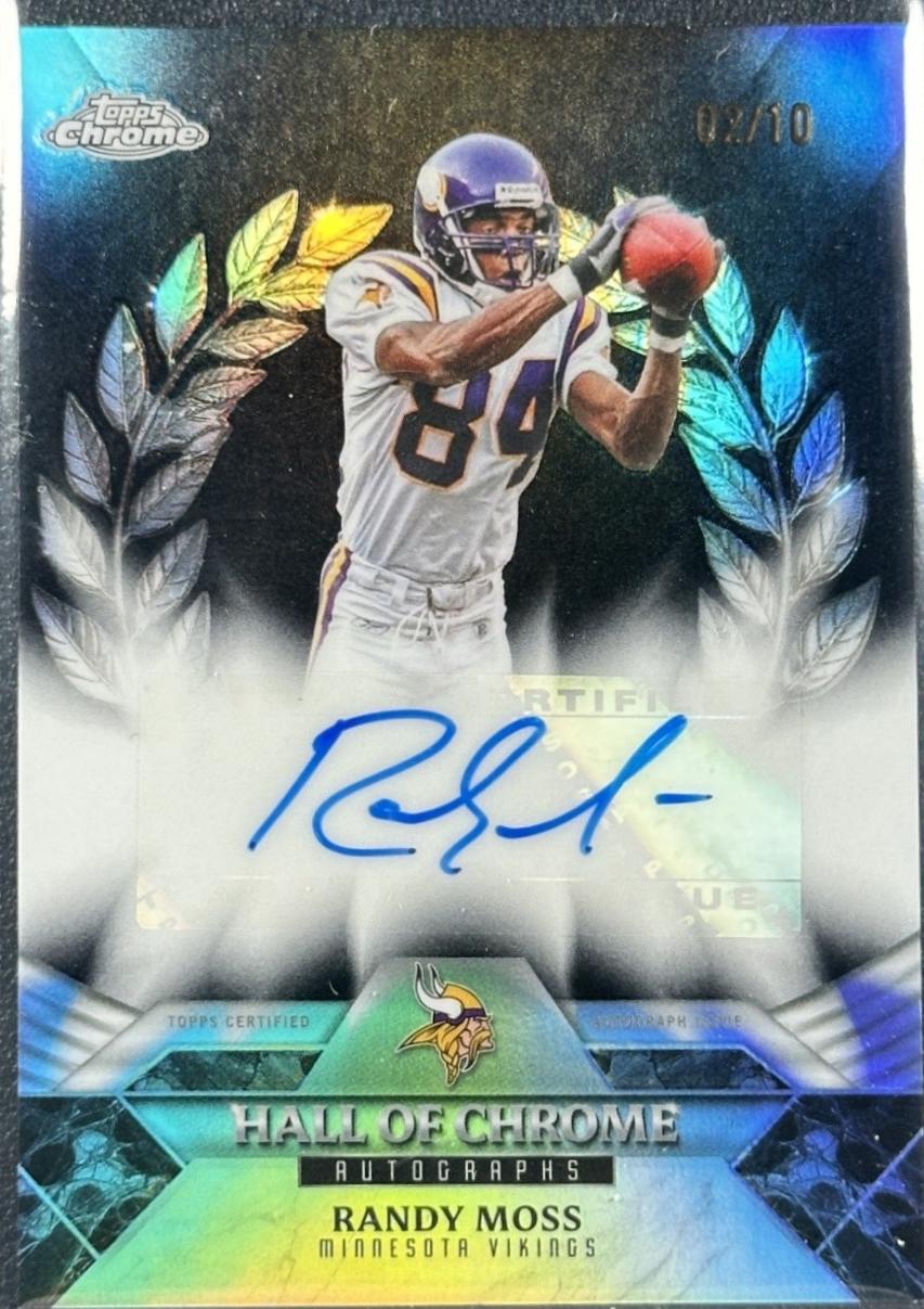 Randy Moss [Black] #HOCA-RM