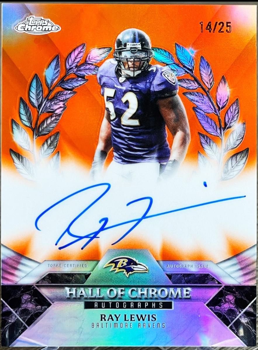 Ray Lewis [Orange] #HOCA-RL