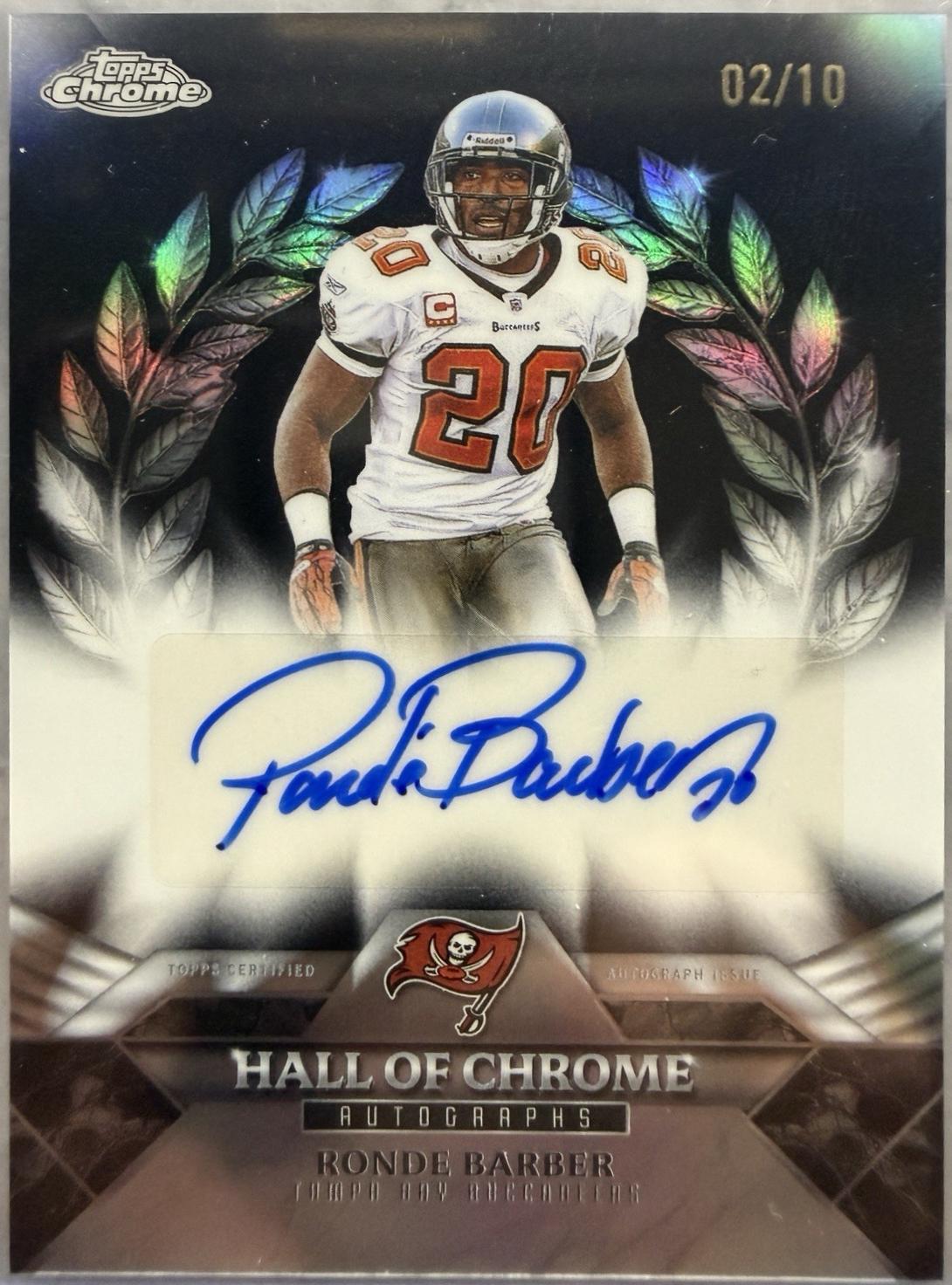 Ronde Barber [Black] #HOCA-RB