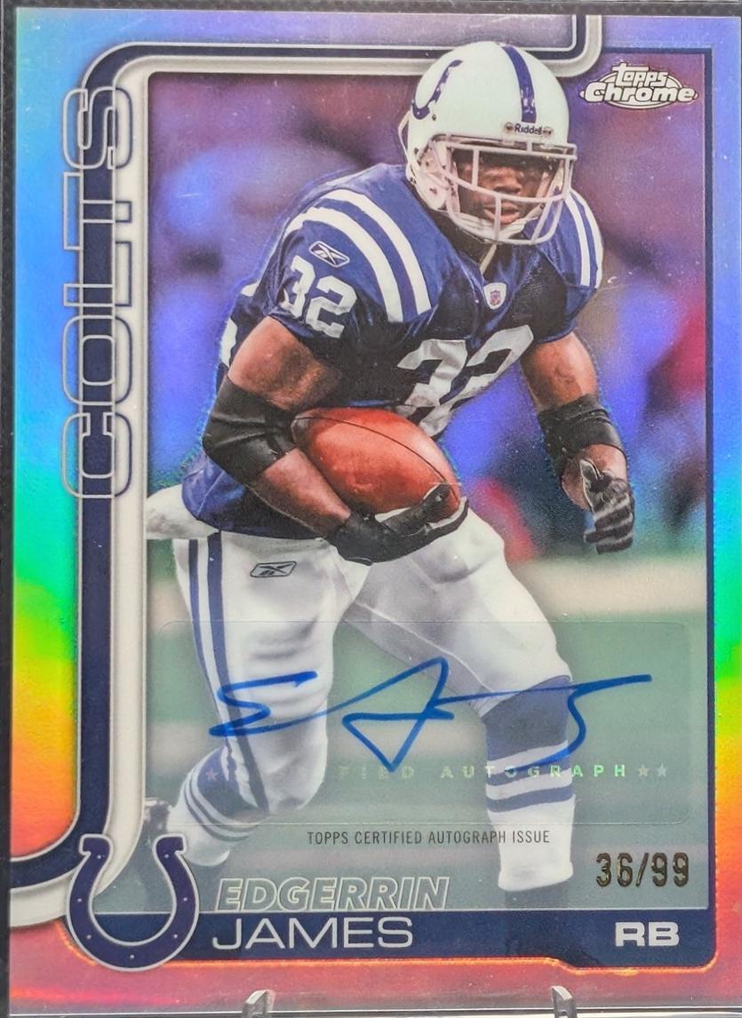 Edgerrin James [Refractor] #CLA-EJ