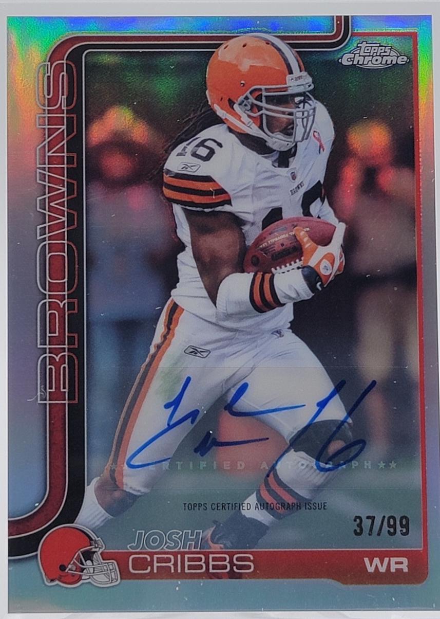 Josh Cribbs [Refractor] #CLA-JC
