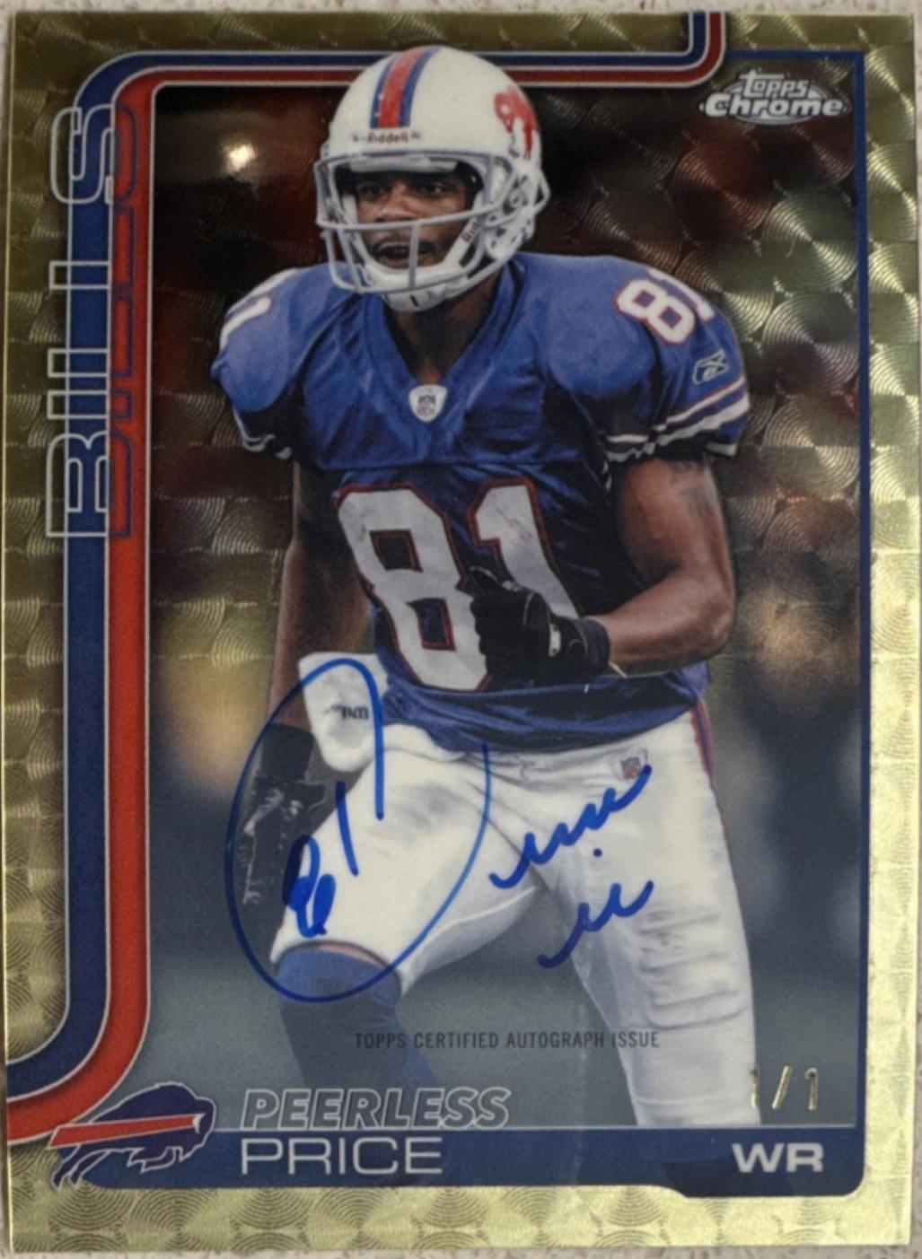 Peerless Price [Superfractor] #CLA-PPR