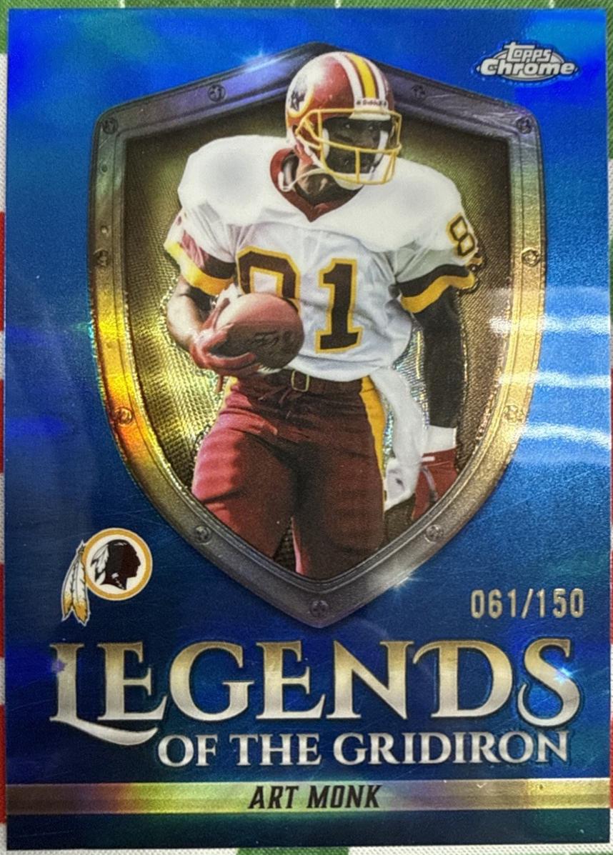 Art Monk [Blue Refractor] #LOG-19