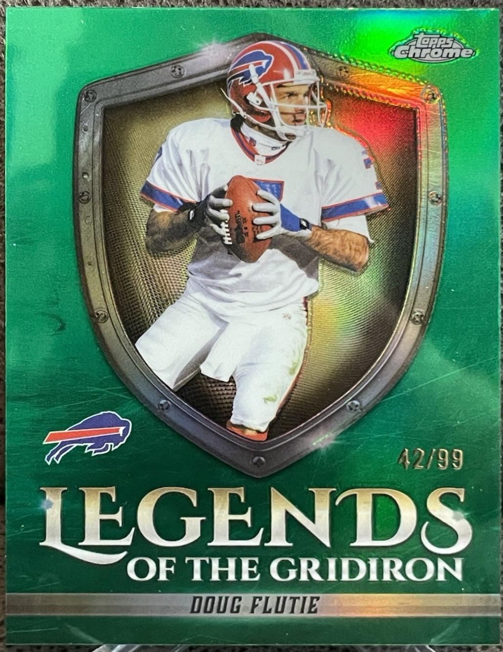 Doug Flutie [Green Refractor] #LOG-3