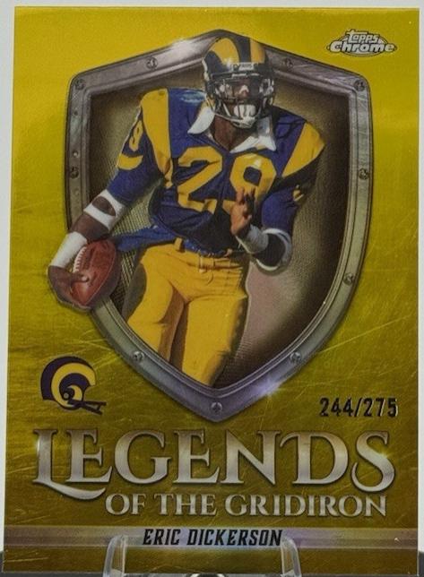 Eric Dickerson [Yellow Refractor] #LOG-13
