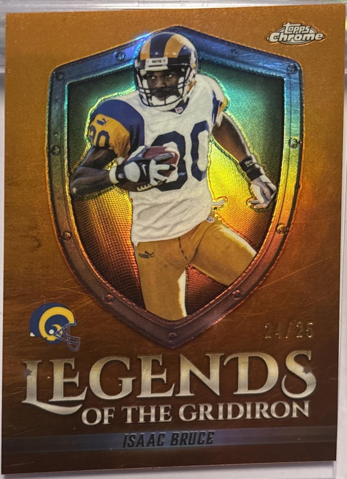 Isaac Bruce [Orange Refractor] #LOG-26