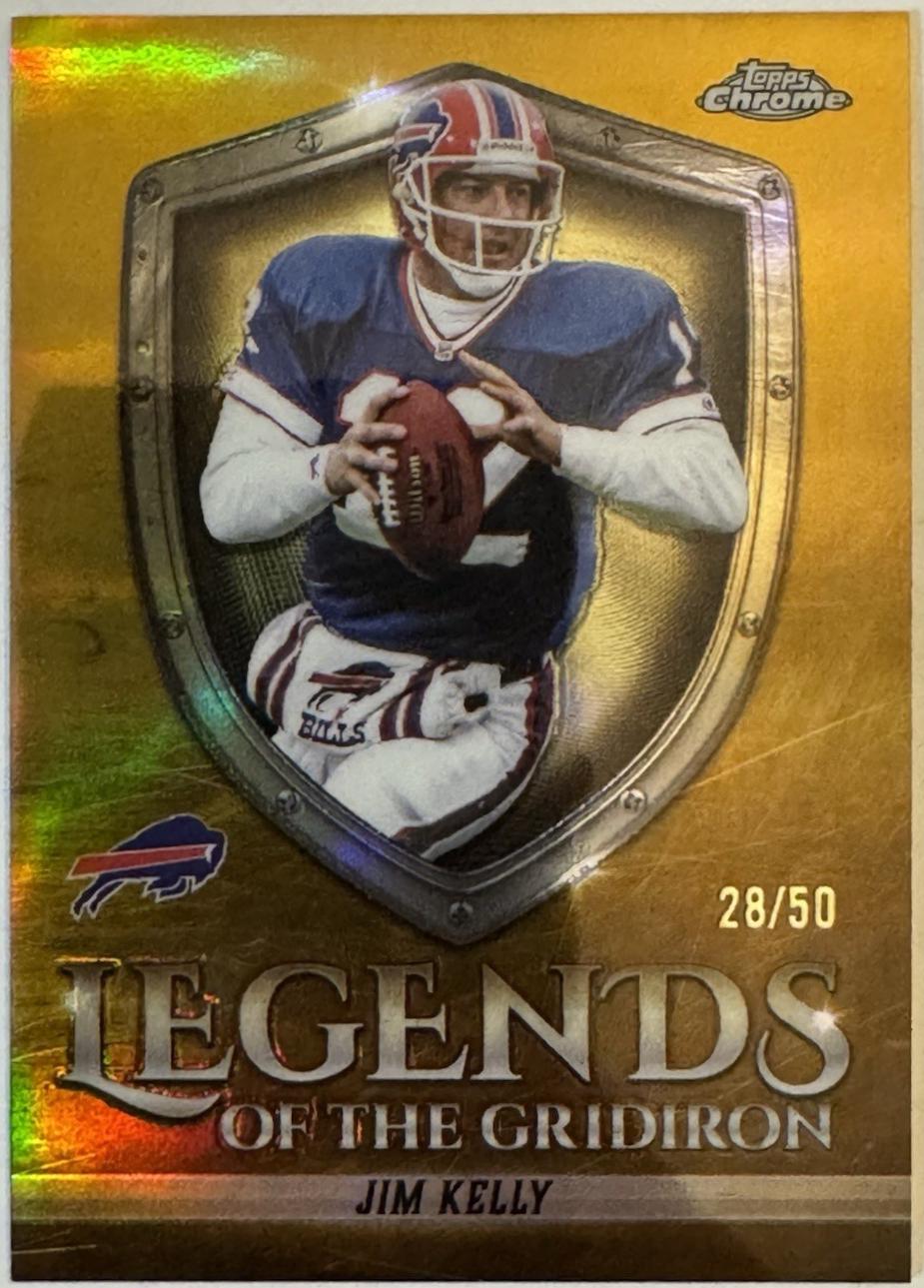 Jim Kelly [Gold Refractor] #LOG-4