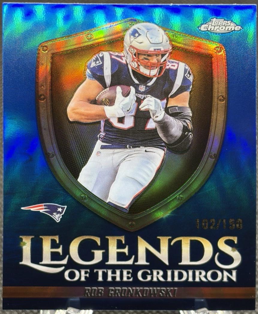 Rob Gronkowski [Blue Refractor] #LOG-29