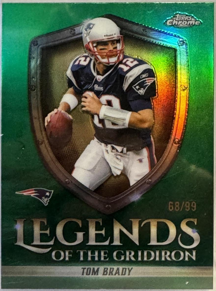 Tom Brady [Green Refractor] #LOG-9