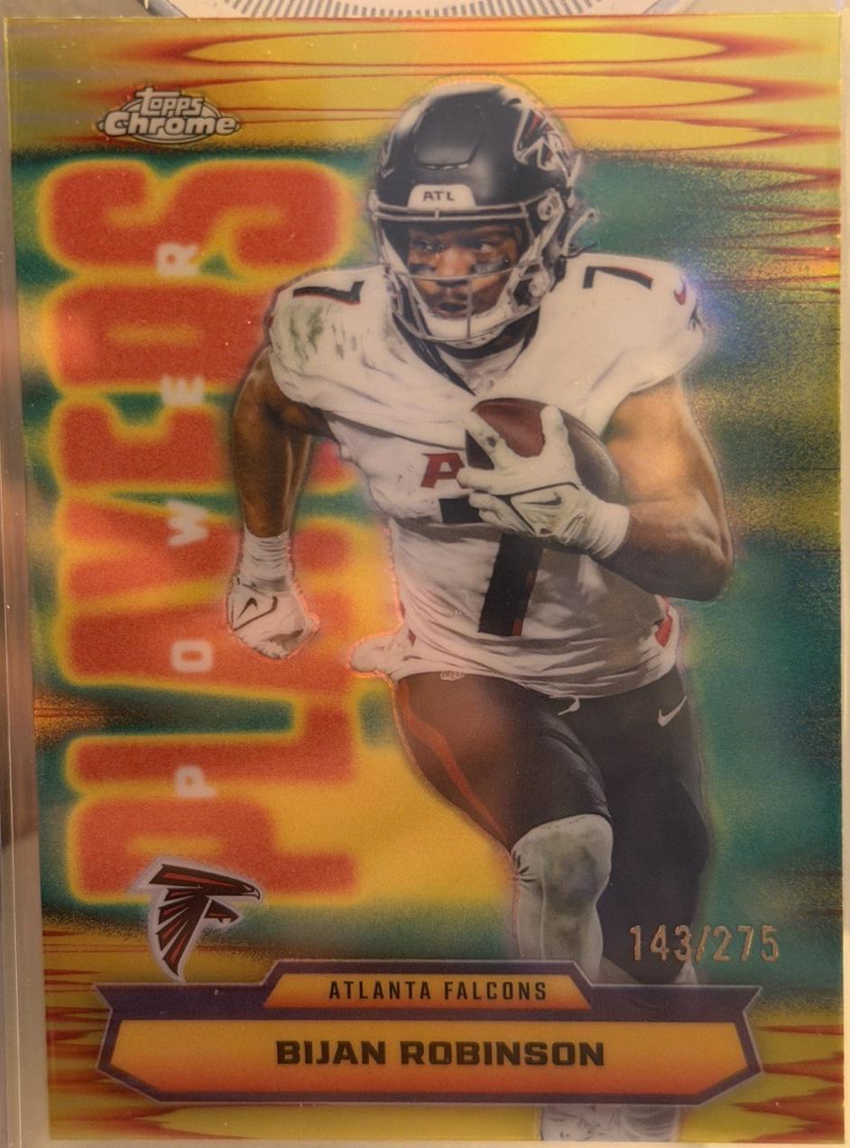 Bijan Robinson [Yellow Refractor] #PP-11