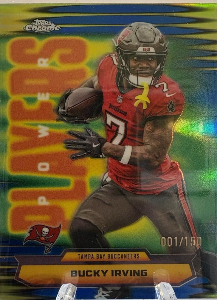 Bucky Irving [Blue Refractor] #PP-18