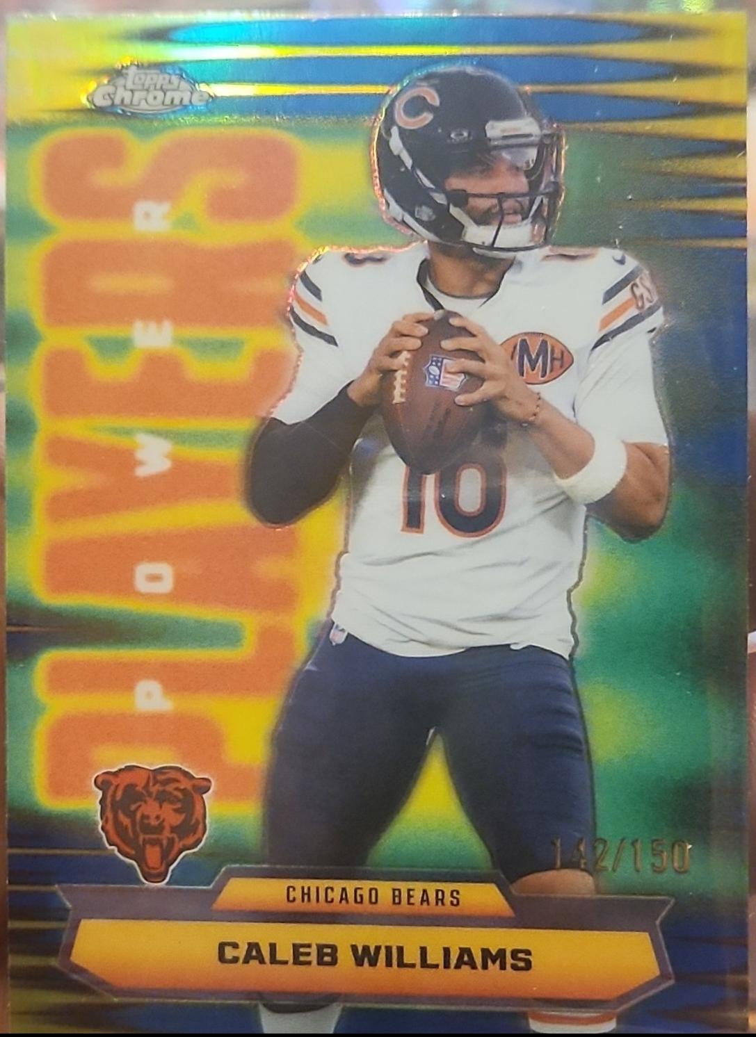Caleb Williams [Blue Refractor] #PP-7