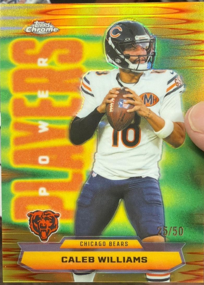 Caleb Williams [Gold Refractor] #PP-7