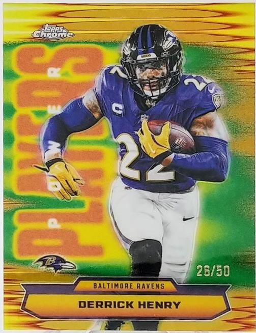 Derrick Henry [Gold Refractor] #PP-16