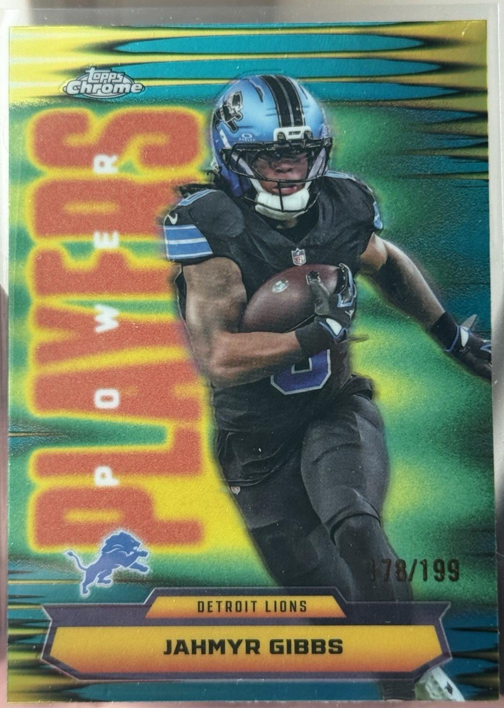Jahmyr Gibbs [Aqua Refractor] #PP-12