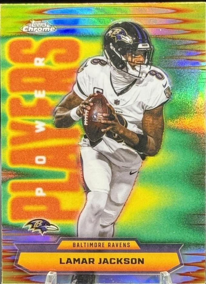 Lamar Jackson [Refractor] #PP-1