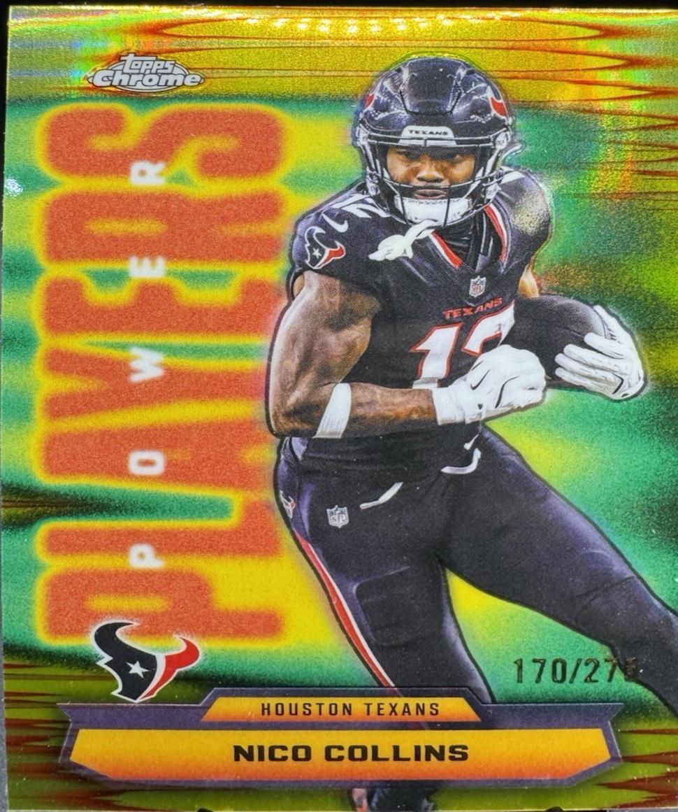 Nico Collins [Yellow Refractor] #PP-30