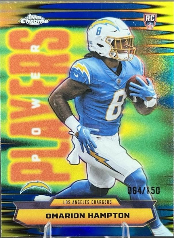 Omarion Hampton [Blue Refractor] #PP-17