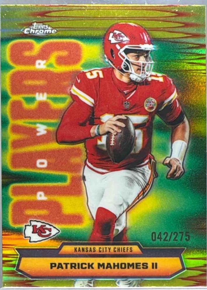 Patrick Mahomes II [Yellow Refractor] #PP-6