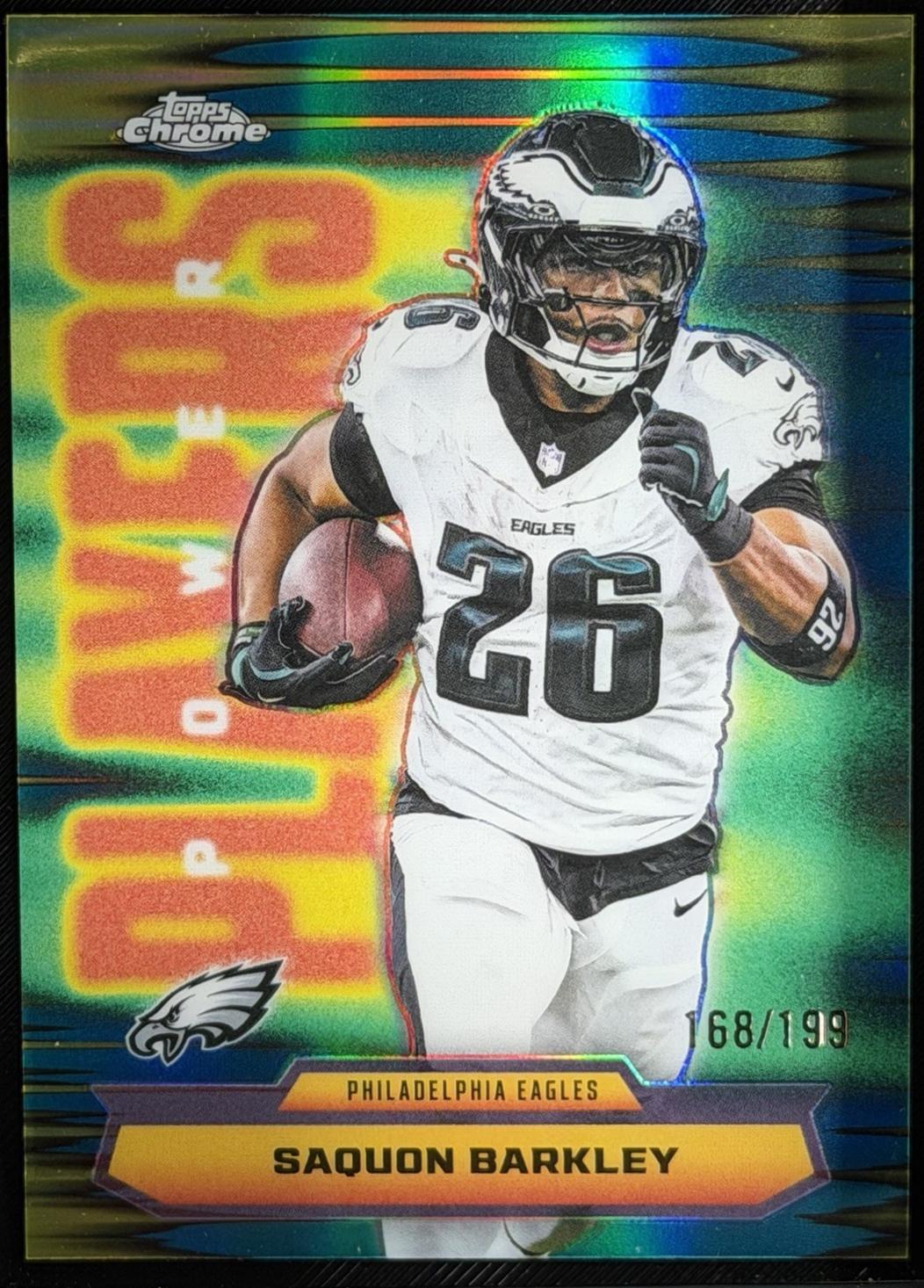 Saquon Barkley [Aqua Refractor] #PP-13
