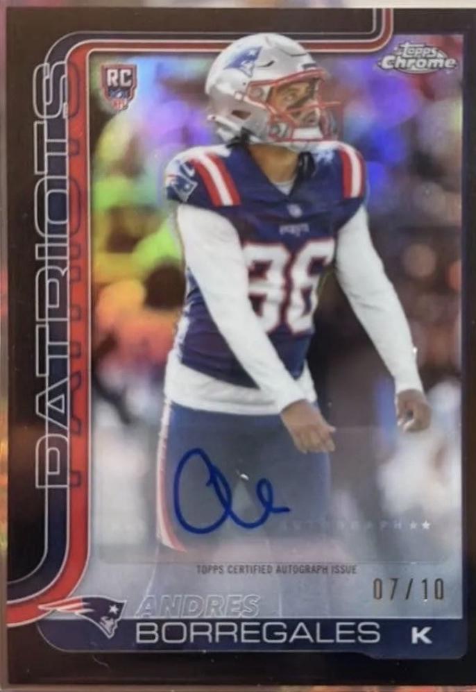 Andres Borregales [Black Refractor] #RRA-ABO
