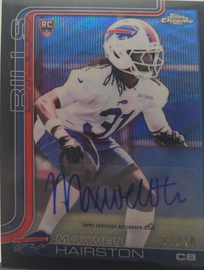 Maxwell Hairston [Black Wave Refractor] #RRA-MH