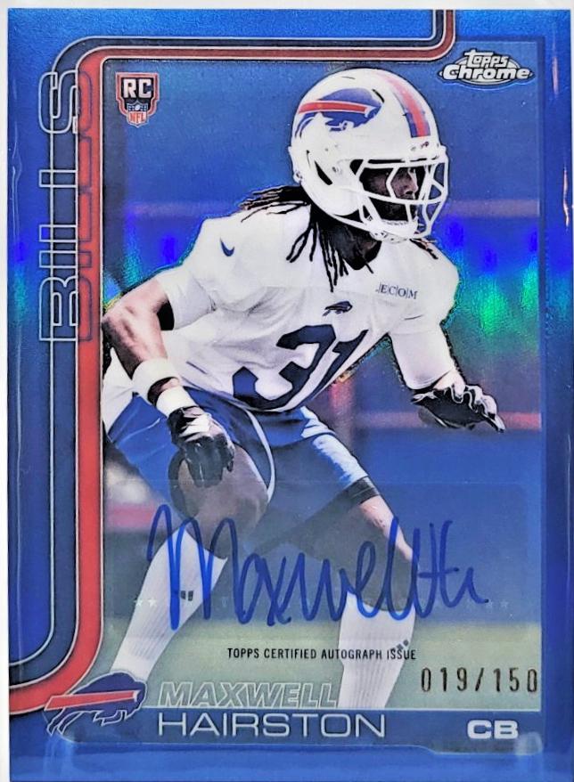 Maxwell Hairston [Blue Refractor] #RRA-MH