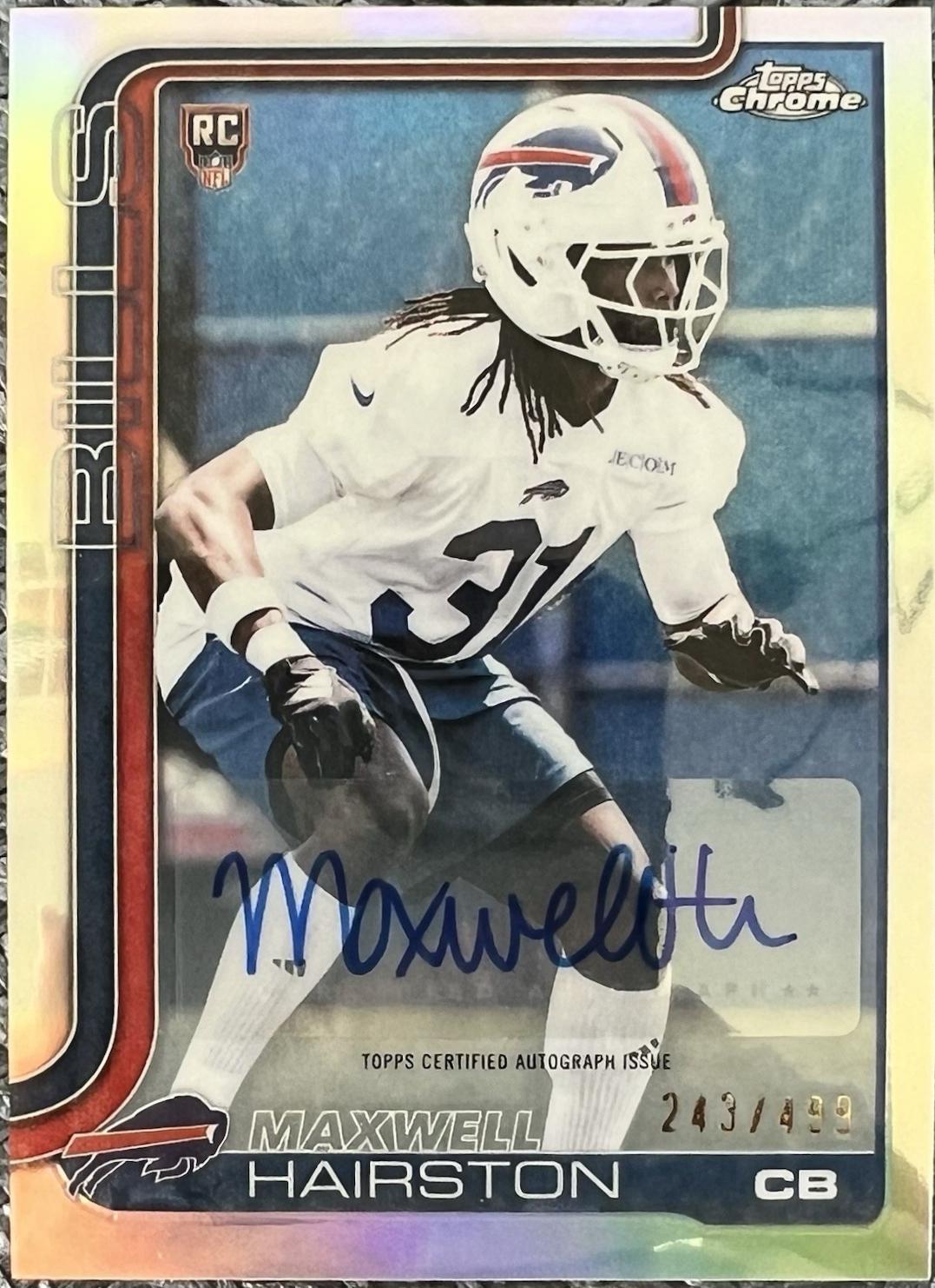 Maxwell Hairston [Refractor] #RRA-MH