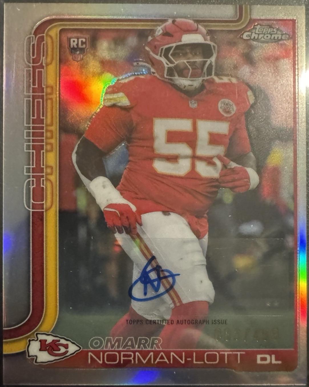 Omarr Norman-Lott [Refractor] #RRA-ONL
