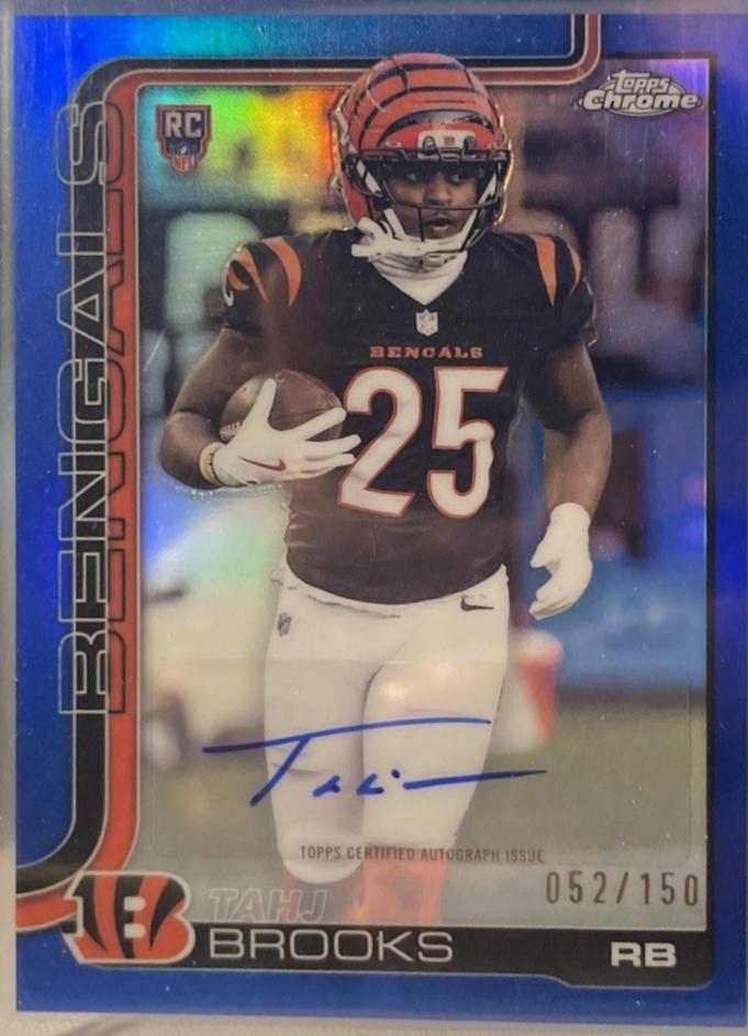 Tahj Brooks [Blue Refractor] #RRA-TB