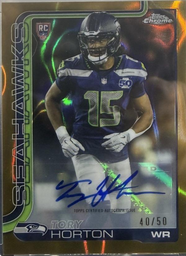 Tory Horton [Gold Lava Refractor] #RRA-TOH