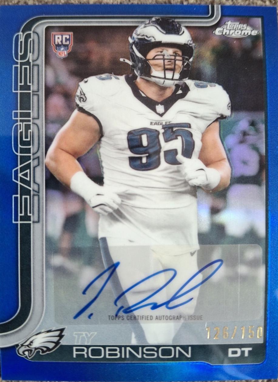 Ty Robinson [Blue Refractor] #RRA-TYR