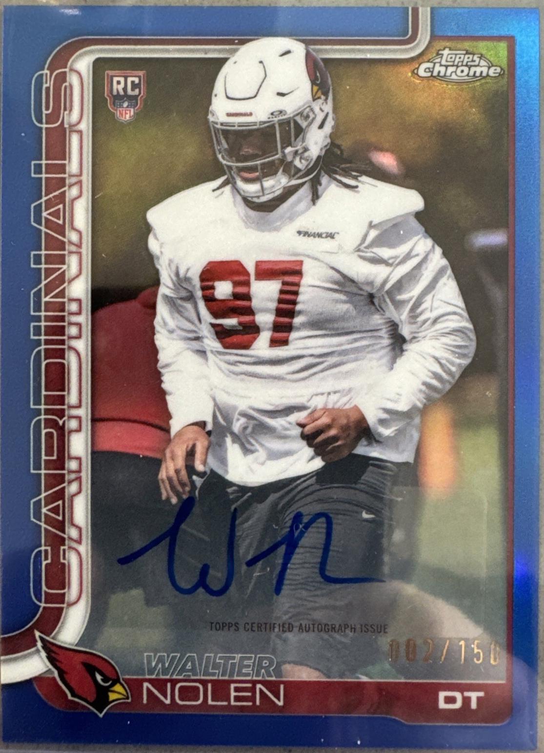 Walter Nolen [Blue Refractor] #RRA-WN