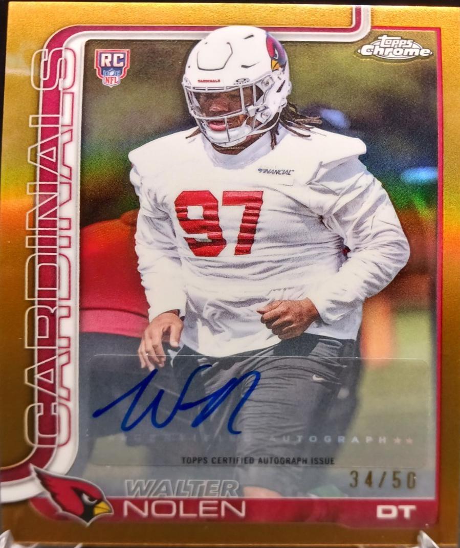 Walter Nolen [Gold Refractor] #RRA-WN