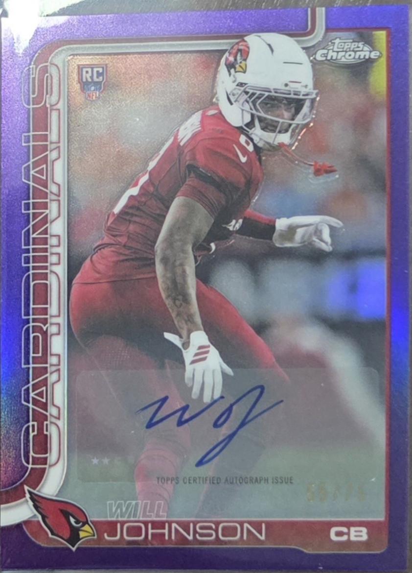 Will Johnson [Purple Refractor] #RRA-WJ