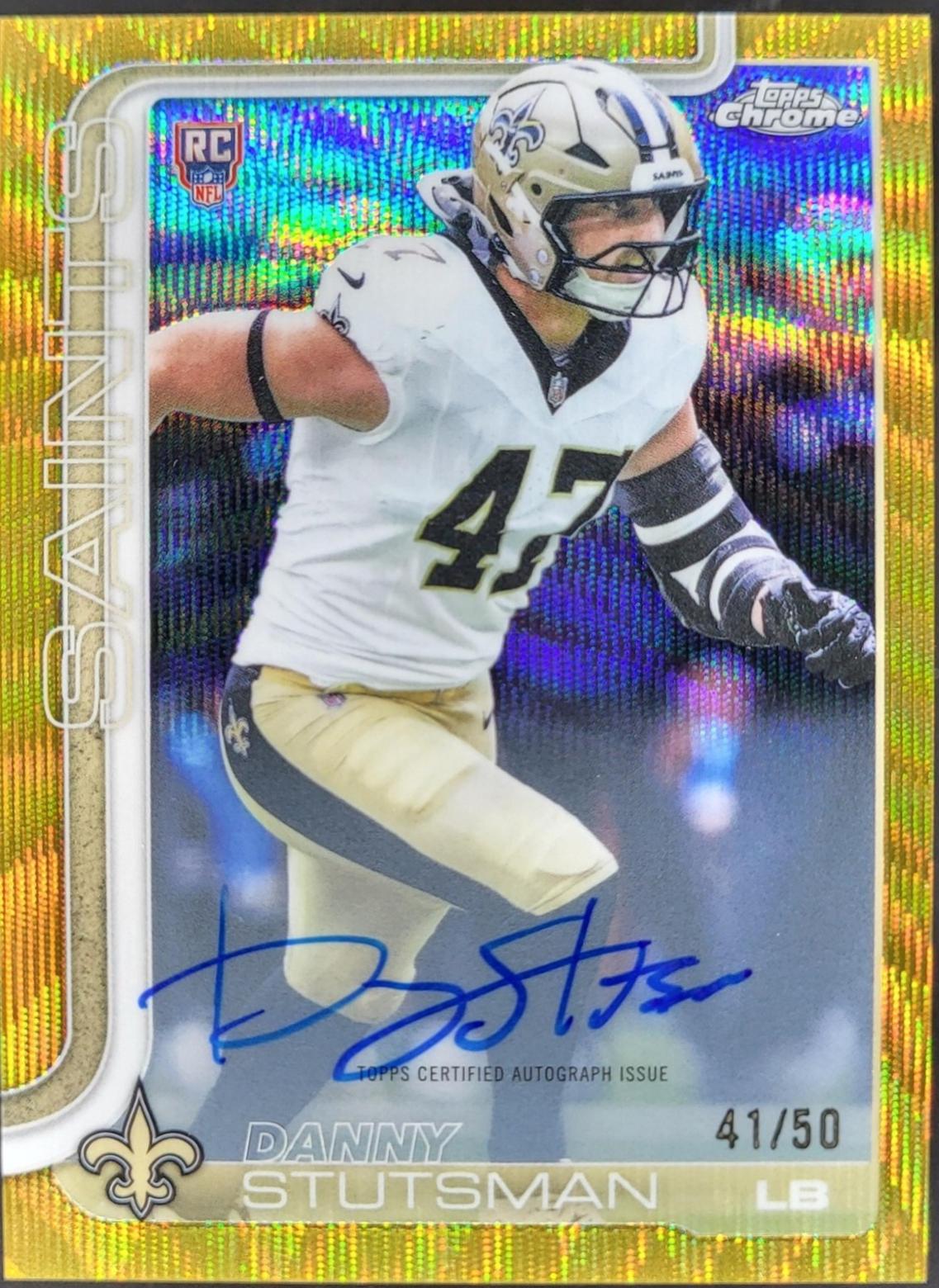 Danny Stutsman [Gold Wave Refractor] #RA-DS