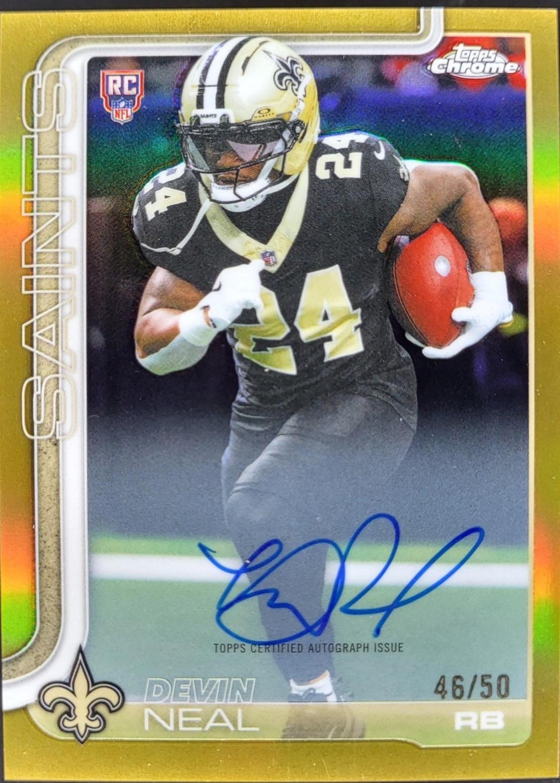 Devin Neal [Gold Refractor] #RA-DN