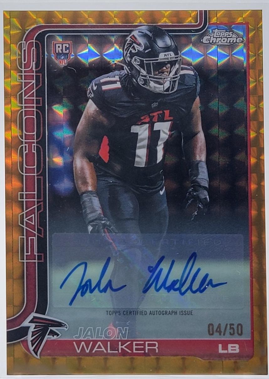 Jalon Walker [Gold Geometric Refractor] #RA-JW