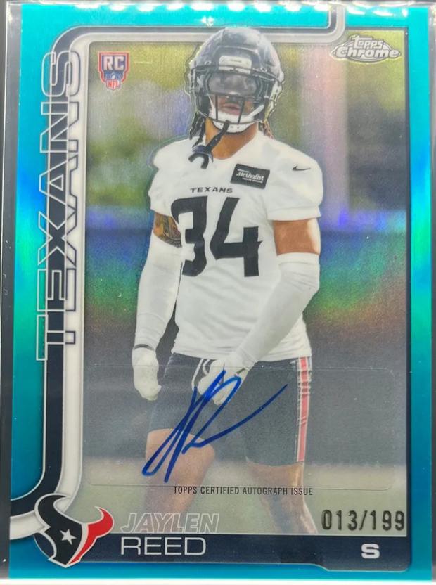 Jaylen Reed [Aqua Lava Refractor] #RA-JR