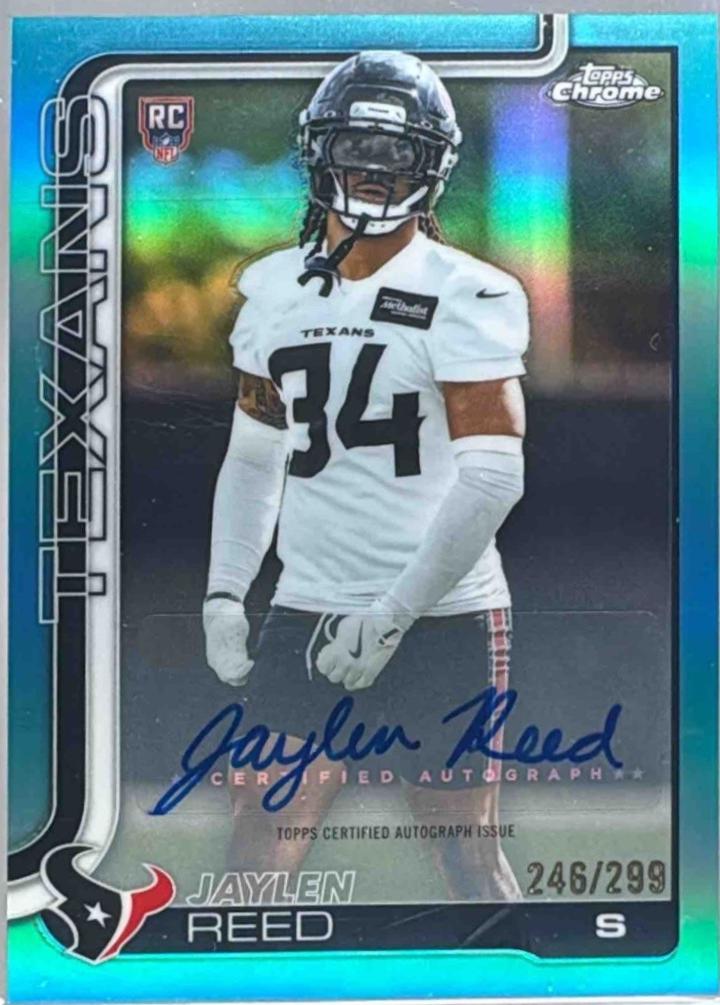 Jaylen Reed [Teal Refractor] #RA-JR