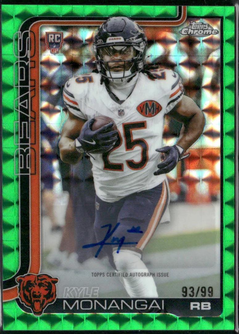 Kyle Monangai [Green Geometric Refractor] #RA-KYM